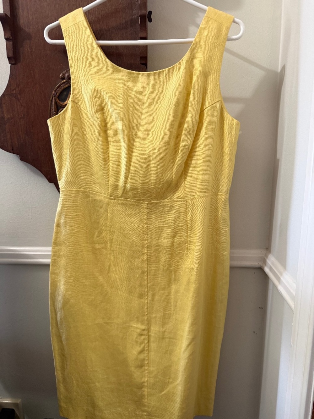 Vintage Ellen Ashley 100 % linen dress, Size 6. $40